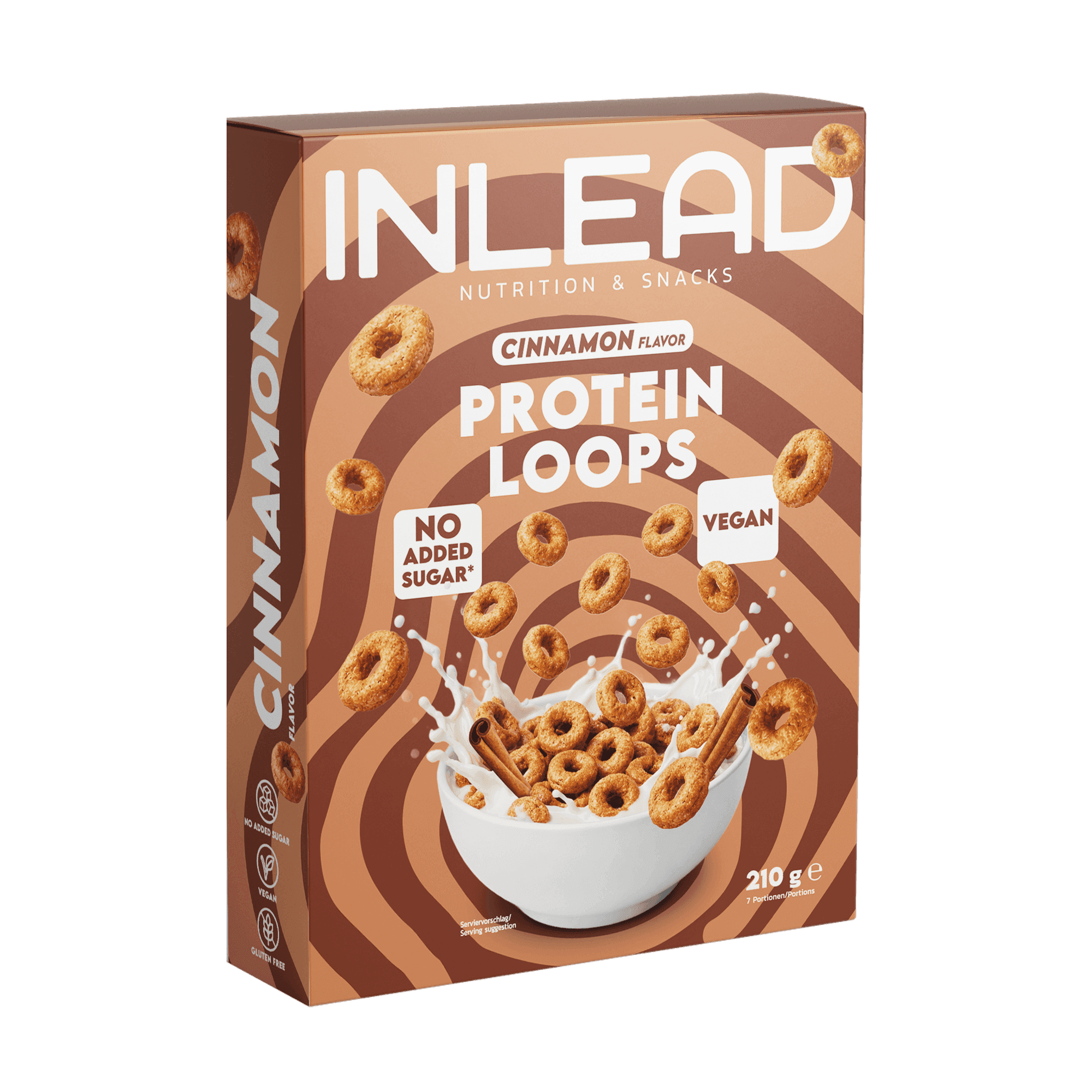 Inlead Protein Loops - Cinnamon Flavor / 210g