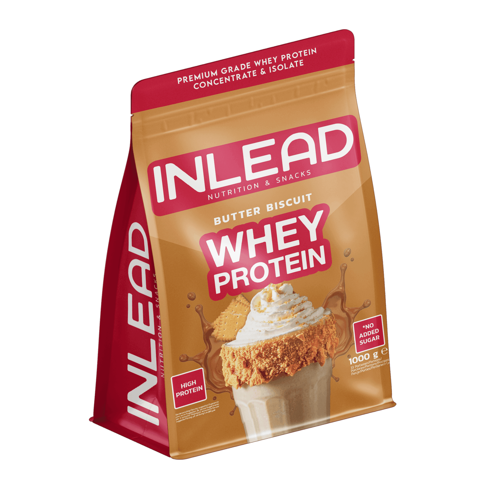 Inlead Whey Protein - Butter Biscuit / 1000g