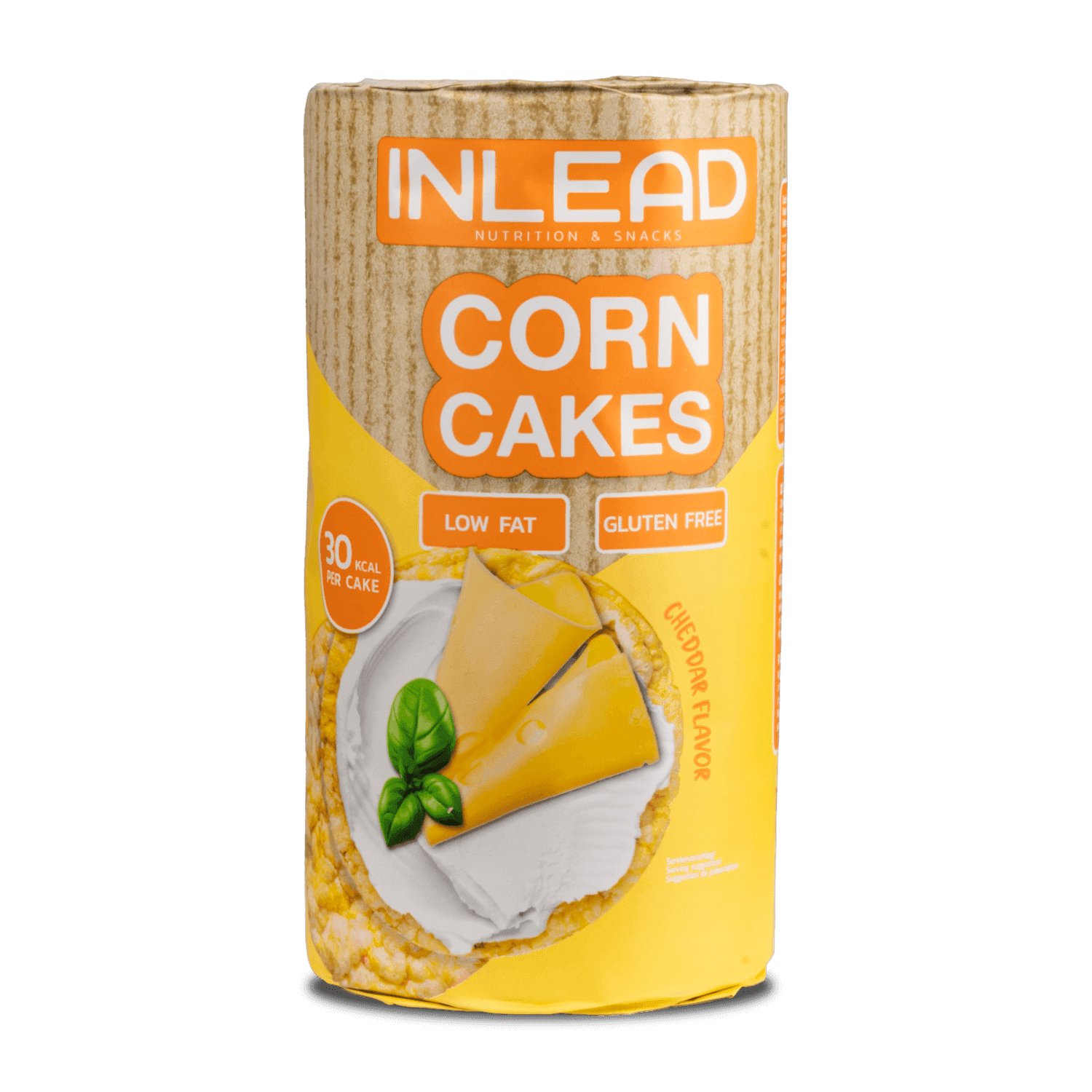 Inlead Corn Cakes - Cheddar Flavor / 120g