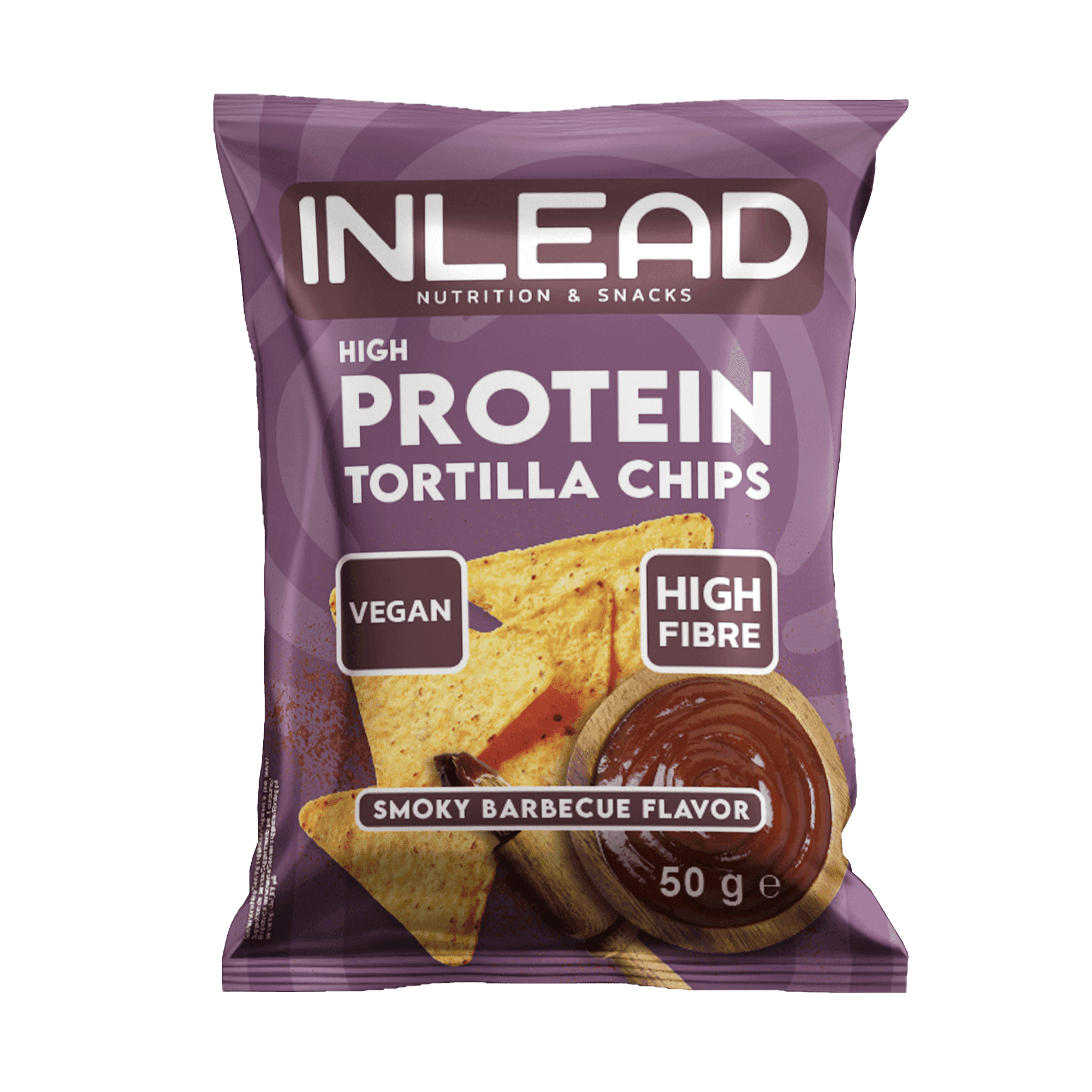 Inlead High Protein Tortilla Chips - Smoky Barbecue / 50 g