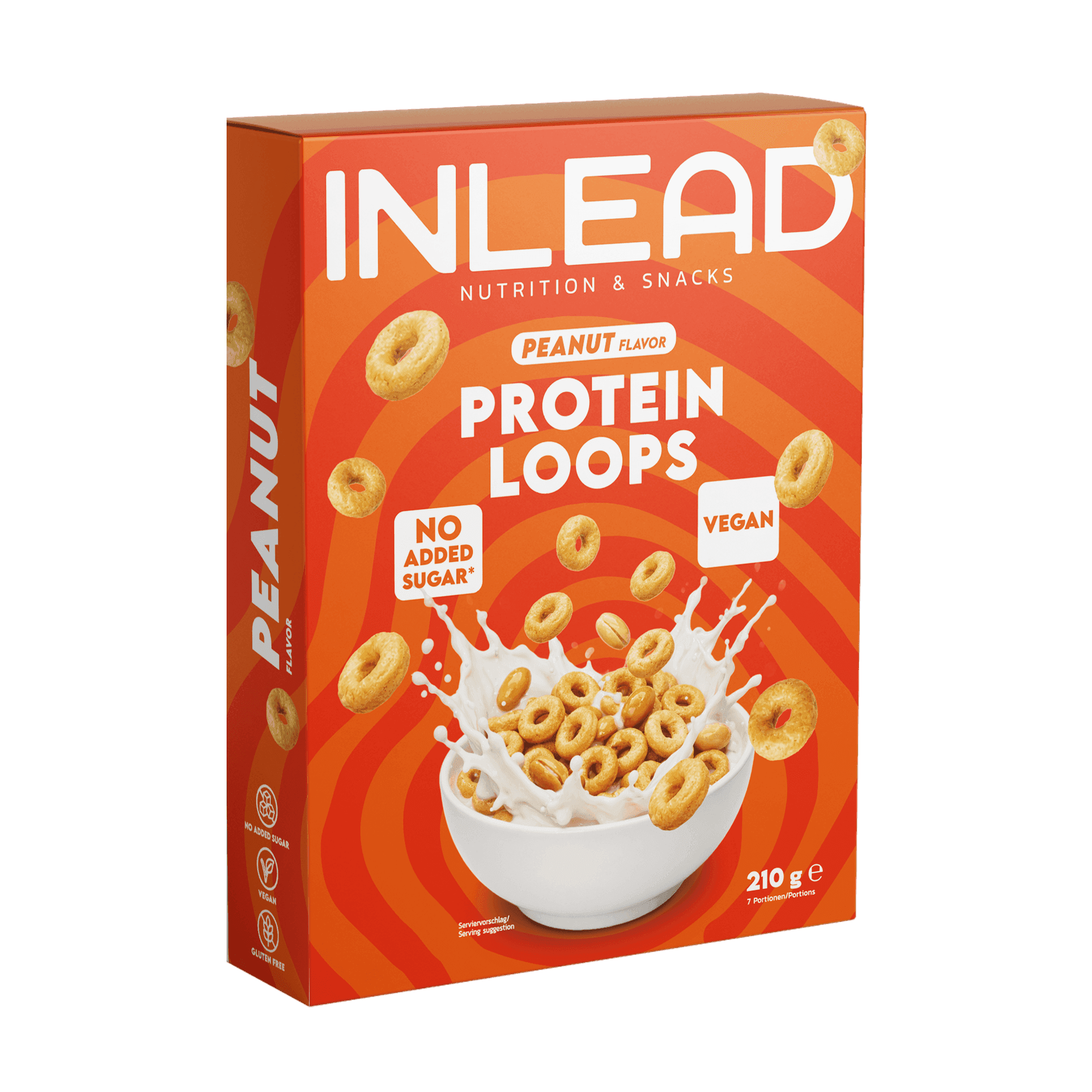 Inlead Protein Loops - Peanut Flavor / 210g