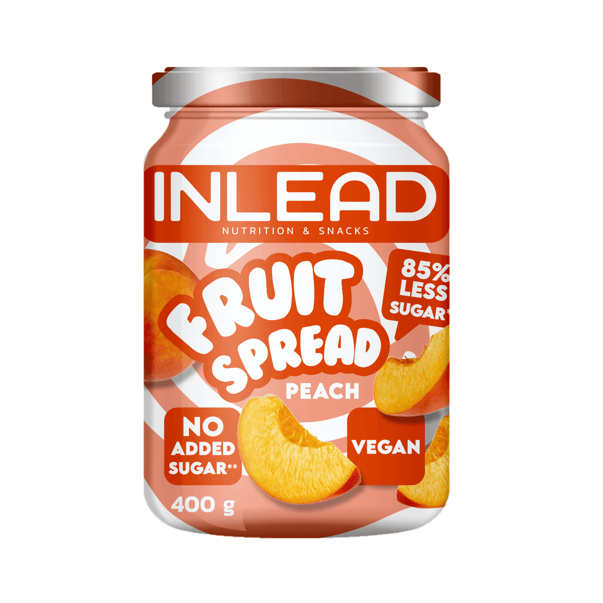 Inlead Fruit Spread - Peach / 400 g