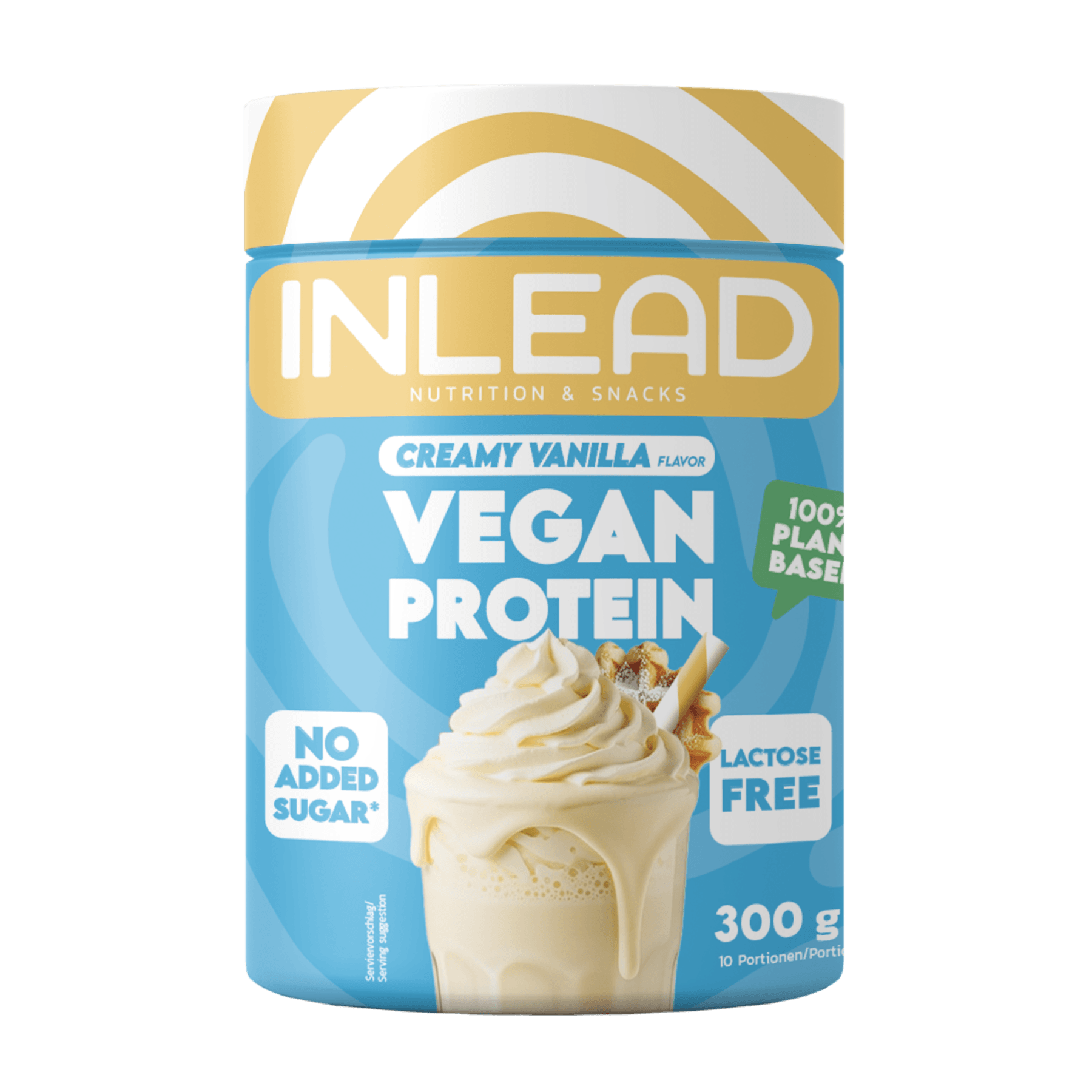 Inlead Vegan Protein - Creamy Vanilla / 300g