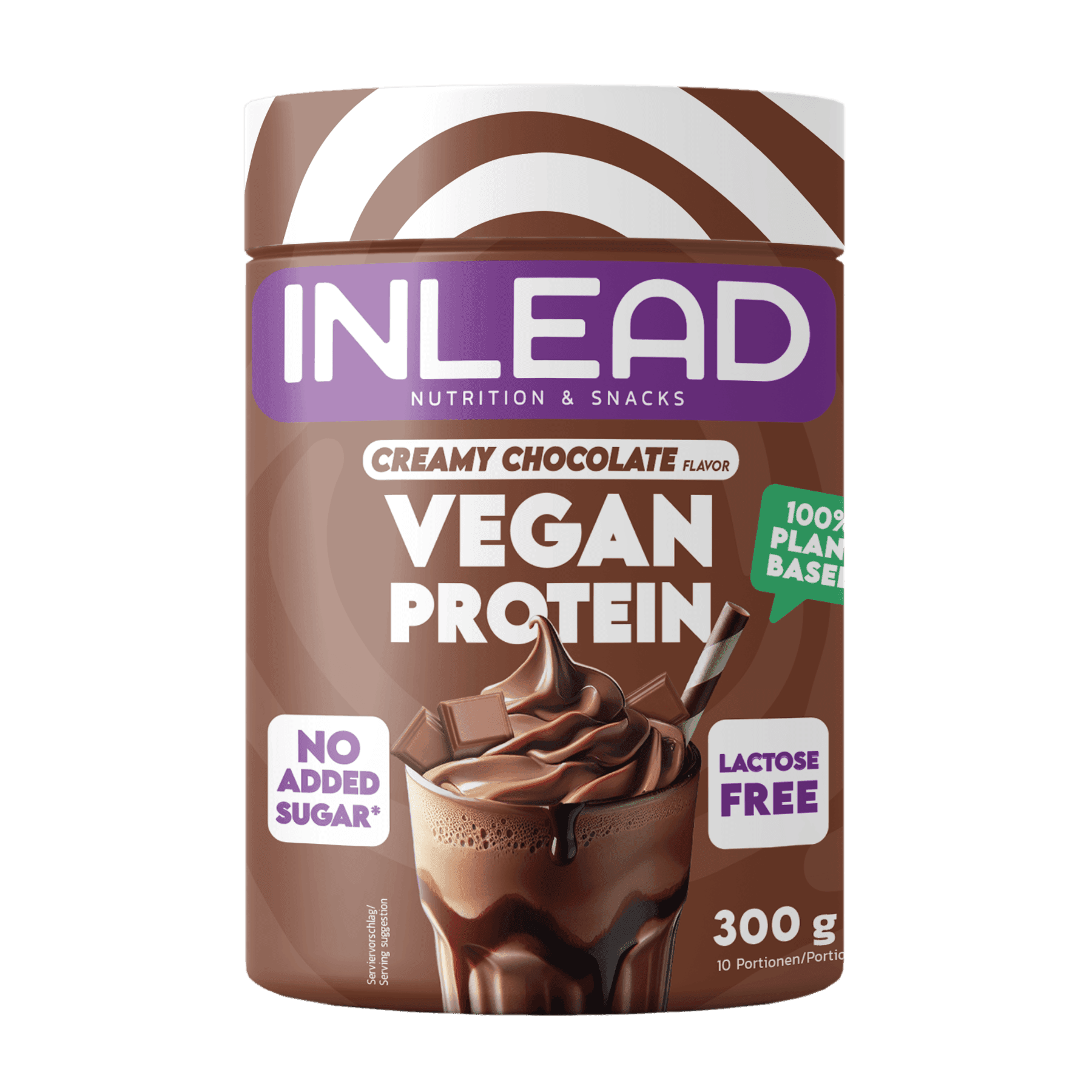 Inlead Vegan Protein - Creamy Chocolate / 300g