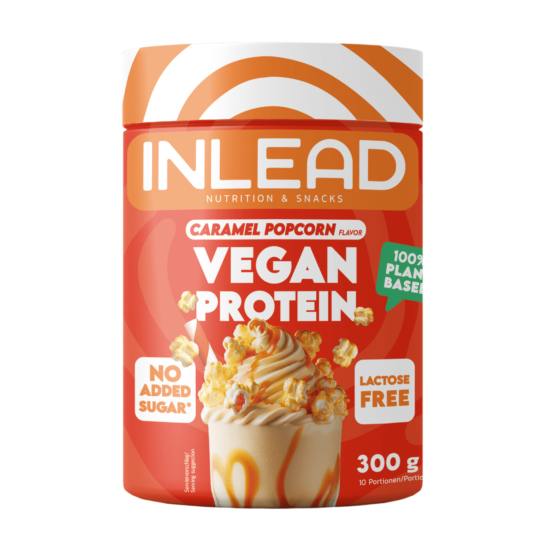Inlead Vegan Protein - Caramel Popcorn / 300g