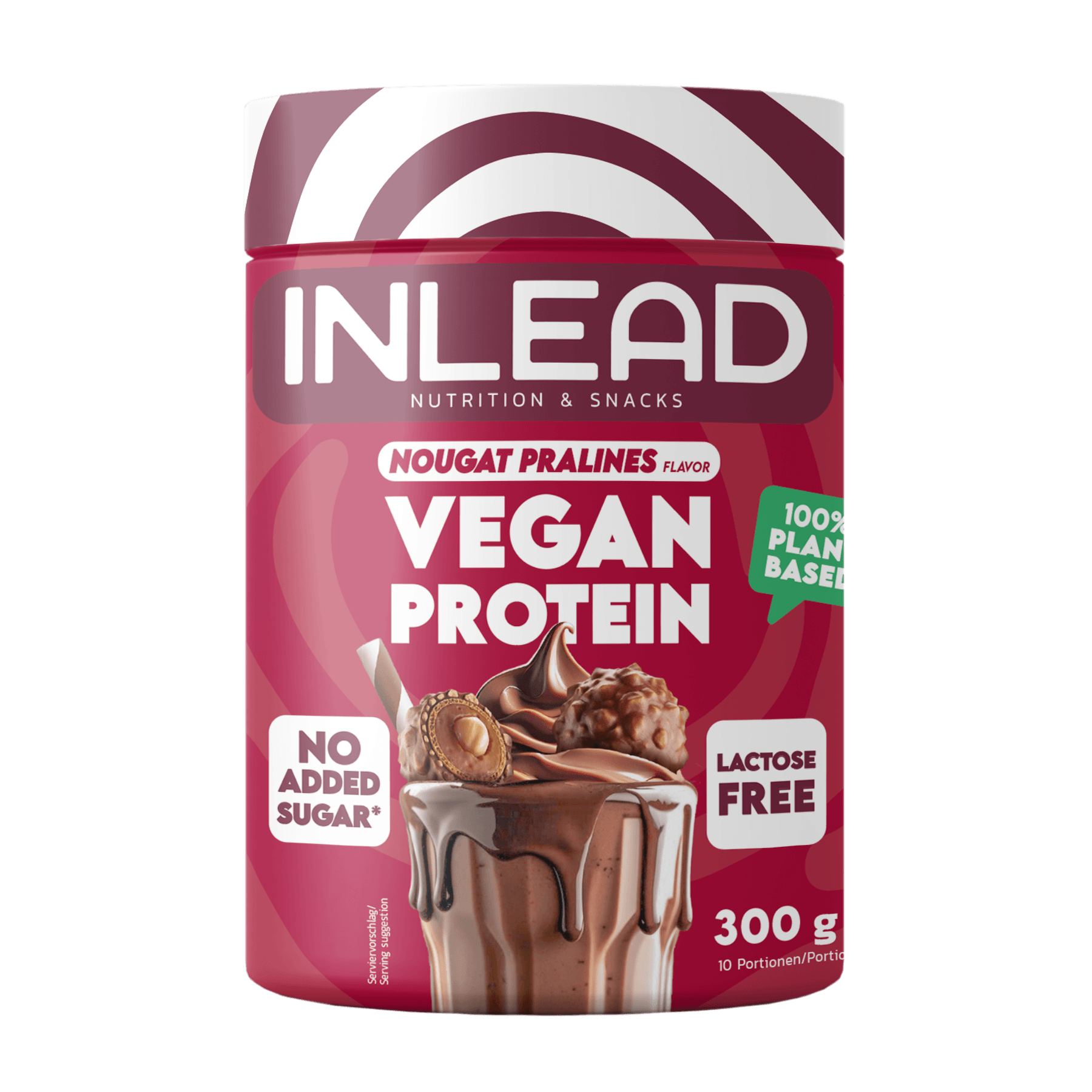 Inlead Vegan Protein - Nougat Pralines / 300g