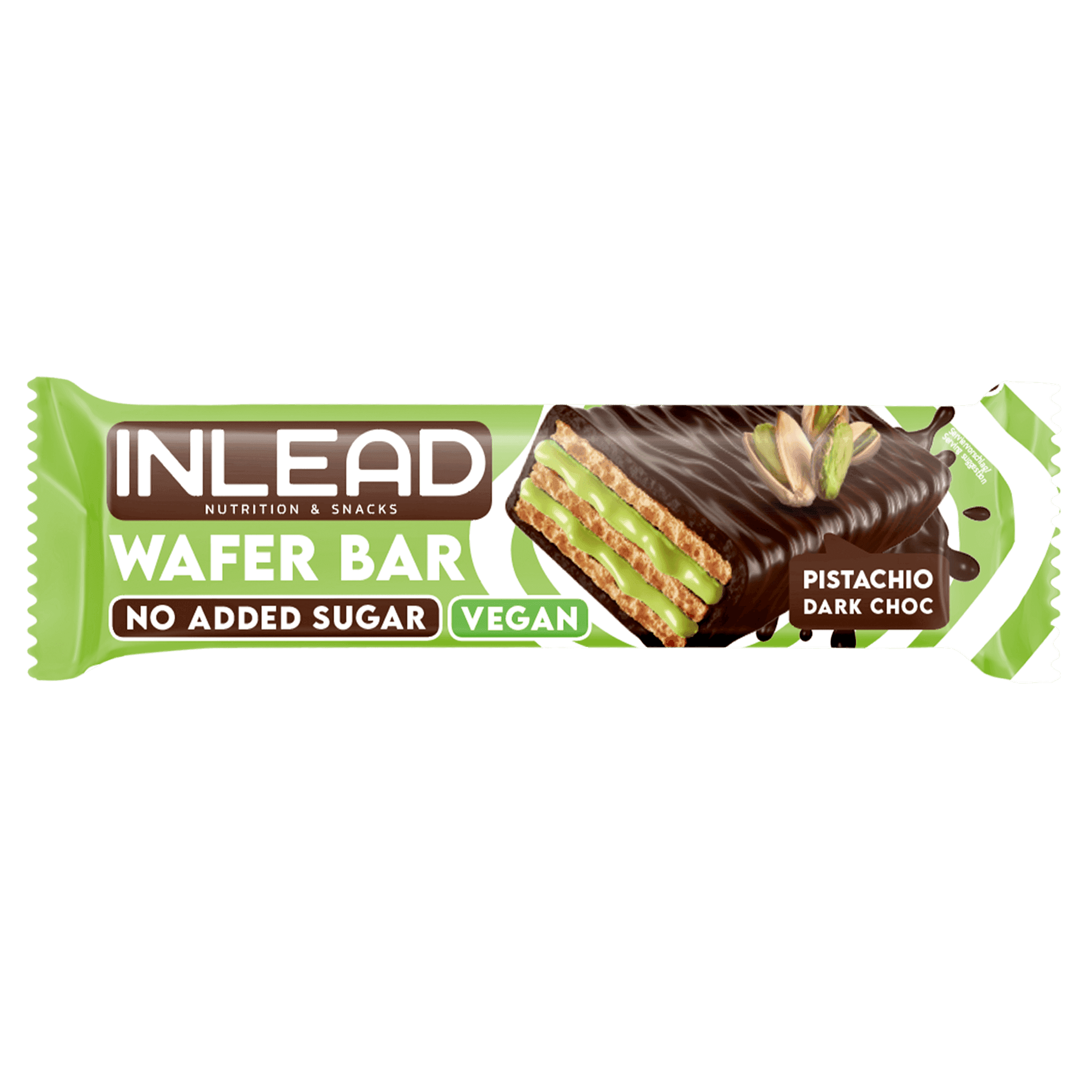 Inlead Wafer Bar - Pistachio Dark Choc / 45 g