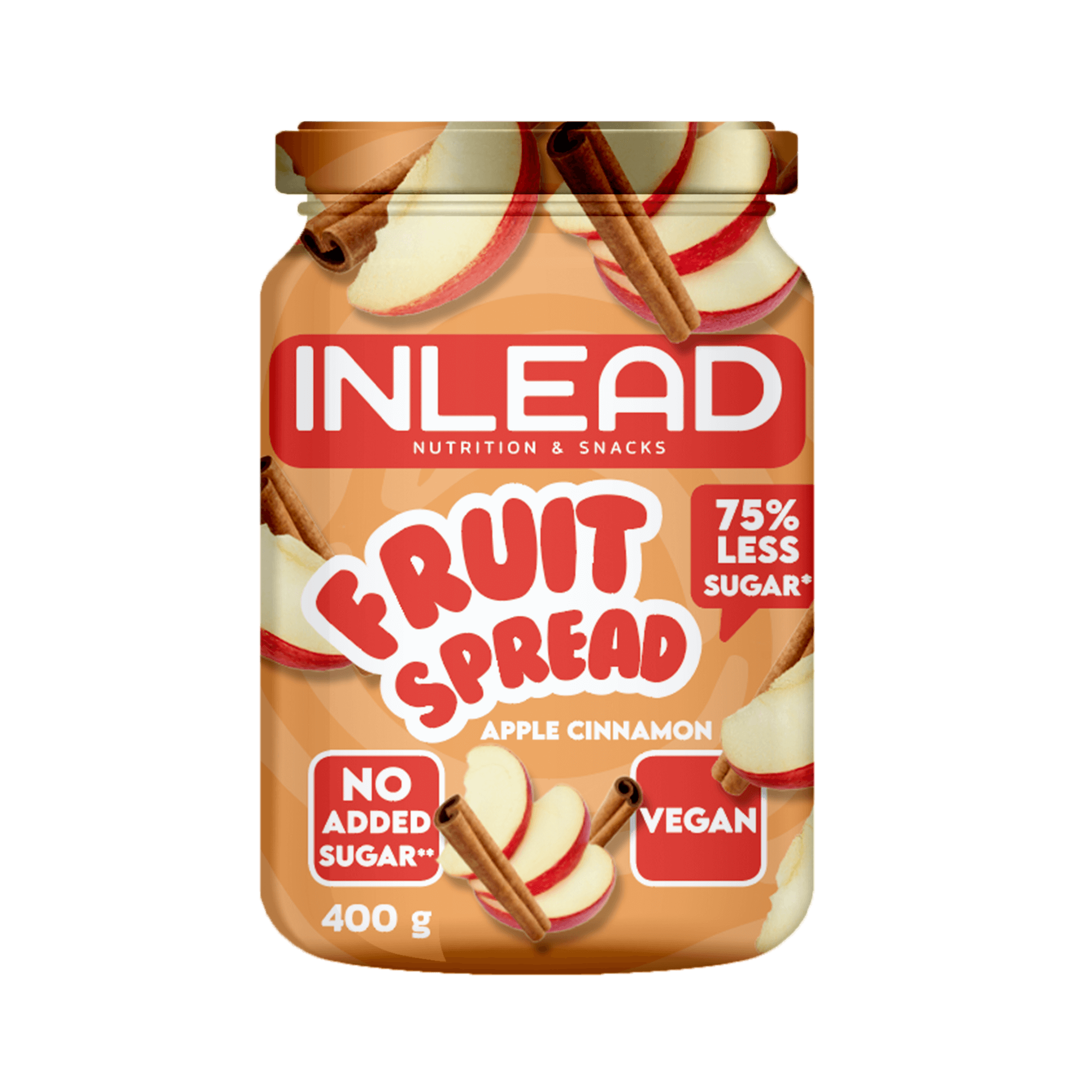 Inlead Fruit Spread - Apple Cinnamon / 400 g