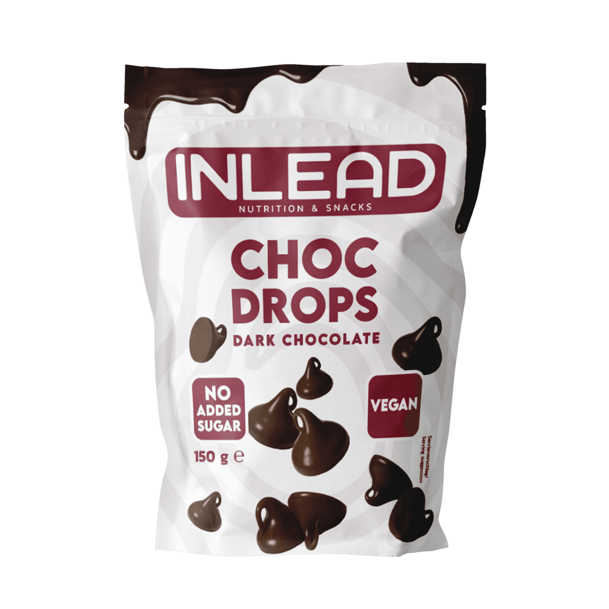 Inlead Choc Drops - Dark Chocolate / 150 g